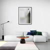 I will be the white wind. Modern light painting New Media genre, limited edition canvas print           